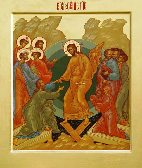 Иконографический образ Воскресения Христова