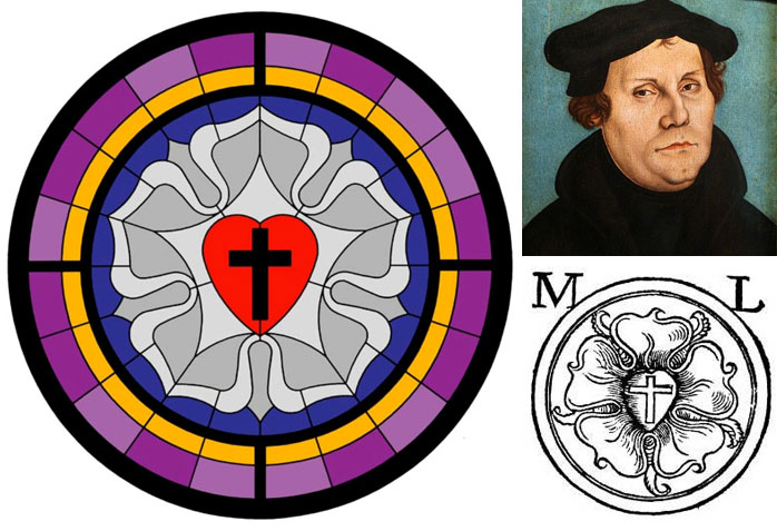Печать Лютера, роза Лютера, символ лютеранства
