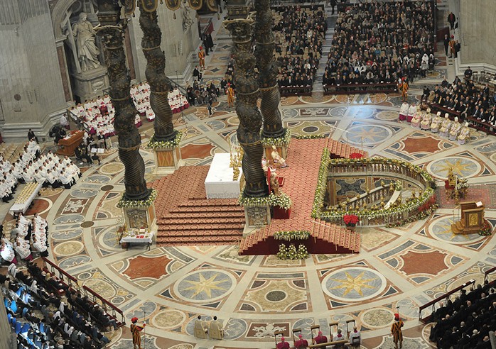 Фото, заимствованное с сайта Ватикана